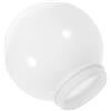 JOYOFREELY Paralume Sfera in Acrilico Latte Bianco Diametro 15 Cm Copertura Luminosa per Lampada da Esterno e Lampada da Terra a Globo Sostituzione Paralume per Soggiorno e Camera da Letto