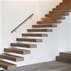 Cecaylie Corrimano in Acciaio Inox Spazzolato da 180 cm con Diametro 42 mm per Interni ed Esterni