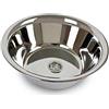 ad-ideen Campeggio in Acciaio Inox Lavandino Lavello Lavabo 28 cm Ø (ad idee di)