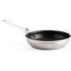 KitchenAid Stainless Steel Padella antiaderente da 20 cm, acciaio inox, senza PFAS, rivestita, induzione, adatta al forno, lavabile in lavastoviglie, argento