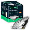 V-TAC Lampada Led da Piscina 12W - PAR56 - Lampada in Vetro Antiurto per Illuminazione Piscine e Fontane - 1260 Lumen - Luce Subacquea - Risparmio Energetico - IP68 - Luce Fredda