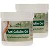 Krauterhof Kit Risparmio Krauterhof Body Slim Cell 2x250 ml Crema Gel Anti-Cellulite