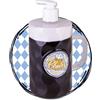 Accentra Dispenser 2in1 Sapone Liquido Mani & Gel Doccia a Forma di Boccale di Birra, Look Birra, 720 ml con Dosatore Schiuma, Profumo Betulla & Cedro, Idea Regalo per Uomini e Amanti della Birra