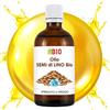Laborbio Olio Semi di Lino Bio 100% Puro Spremuto a freddo 100 ml - Cura dei Capelli - Laborbio