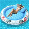 LUVTOY Materassino Mare Piscina con Cuscino Rimovibile e Porta Bicchieri, Materassino Gonfiabile Mare per Adulti e Bambini, Poltrona Gonfiabile Multifunzione, Gonfiabili Piscina