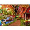 HUADADA Puzzle da 1000 Pezzi per Adulti - Gioco di Abilità per Tutta la Famiglia, Colorato e Impossibile - Autumn Village, Decorazione Casa