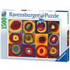 Ravensburger - Puzzle Kandinsky Studio sul Colore, 1500 Pezzi, Puzzle Arte per Adulti e Ragazzi, Idea Regalo per Lei o Lui, 80x60 cm