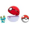 Pokémon Pokemon Clip n Go Battle Feature Figure Multi-Pack Action Ready Pack Plus Sticker (Froakie e Poke Ball)
