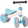 Supfine Draisienne Bebe senza pedali, bicicletta per bambini, 10 - 36 mesi, Velo Bebe 1 anno - Solido e stabile (blu)