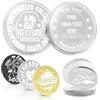 Shueewago 10-100 monete personalizzate in metallo per 3 colori, moneta Flip to Challenge personalizzata, incisione laser con foto/logo/testo, regalo commemorativo per fidanzato, fidanzata, marito, moglie