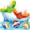 sizzlepop Glider, giocattoli da piscina, giocattoli da immersione, giocattoli da piscina, basta premere il sotto la superficie dell'acqua e si muove come un piccolo pesce (S)