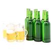 Odoria 1:8 Miniatura 6 Bottiglie di Vino 4 Bicchieri di Birra Tazze Casa delle Bambole Accessori Cucina