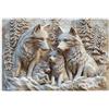 Generic 3d lupo cintura effetto pietra 1000 pezzi puzzle per adulti puzzle in legno per adulti regali decorazione casa