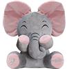 Tihoho Peek A Boo Elefante Parlante Canto Peluche Baby Animato Simpatici Giocattoli Regalo Bambola di Pezza per Neonati Bambini Ragazzi Regola il Suono