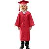 Generico Toga Laurea Bambini Set con Toga Accademica Cappello Tocco e Nappa, Costume Laurea per Cerimonia Diploma Asilo Scuola Materna e Primaria Diplomino Foto Ricordo Outfit Palcoscenico Performance 2026