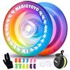 MAGICYOYO JoJo K1-Plus, Responsive Yoyo per bambini, professionale Stunt Jo Jo per principianti, trucco professionale Yoyo con custodia, 12 corde JoJo e guanto Yo-Yo