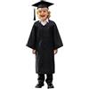 Generico Toga Laurea Bambini Set con Toga Accademica Cappello Tocco e Nappa, Costume Laurea per Cerimonia Diploma Asilo Scuola Materna e Primaria Diplomino Foto Ricordo Outfit Palcoscenico Performance 2026