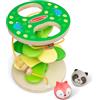 Melissa & Doug Rollables - Casa sull'Albero Girevole (2 pezzi), Gioco in Legno, Giochi per Neonati e Bambini Piccoli, Giocattoli per lo Sviluppo,Idea Regalo,6+ Mesi - Certificati FSC - Certificati FSC