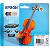 Epson - Cartuccia Multipack - BK-C-M-Y-ML-CL - 205 - Violin Claria- C13T16N84010 - 4,8 ML (unità vendita 1 pz.)