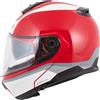 Nolan N100-6 Incognito Casco Modulare unisex rosso