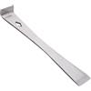 Generic Raschietto multifunzione 3 in 1 in acciaio inox per la lavorazione del legno, con testa piatta per sollevare la leva, strumento manuale (argento)