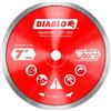 Diablo Freud - Dischi da taglio per muratura, Diamante indurito, 17,8 cm, Compatibile con pergolato da 5/8