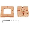 Generic WN8090 Stazione di Reballing BGA, Struttura in Lega di Alluminio, Centraggio Automatico, Alta Efficienza, Compatibile con Stencil 80 * 80 Mm e 90 * 90 Mm, per Saldatura BGA