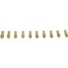 Lapiglo Set di adattatori in rame per mini trapano, mandrino, 10 pezzi, codolo da 4,2/4,8 mm, per utensili rotanti che forniscono una presa stabile per varie dimensioni di trapano (4,2 mm)