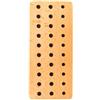 Generic Porta Punzoni e Scalpelli Organizzatore in Legno Portatile con 30 Fori
