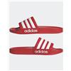 adidas Ciabatte Sandali Mare Piscina UOMO Adidas ADILETTE SHOWER Rosso Bianco