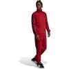 adidas Tuta Intera Completa UOMO Adidas Basic 3-Stripes Tricot Amaranto Poliestere