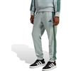 adidas Pantaloni tuta Pants UOMO Adidas Ess 3-Stripes French Terry Grigio Verde Cotone