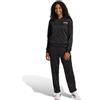 adidas MUSTGO Tuta Intera Completa DONNA Adidas Linear Hoodie W Nero