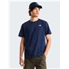 North Face T-shirt maglia maglietta UOMO The North Face Blu Navy Evolution Simple Dome Tee