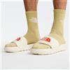 North Face Ciabatte Sandali UOMO The North Face Never Stop Cush Slide White Dune Lava Red