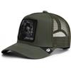 Goorin Bros Cappello Berretto Verde PANTHER TRUCKER Lifestyle
