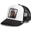 Goorin Bros Cappello Berretto Nero Bianco STRENGTH PANTHER TRUCKER Unisex