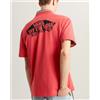 Vans T-shirt maglia maglietta UOMO Vans Rosso Crimson Haze Double Standard SS Cotone