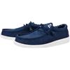 Scarpe Sneakers Casual UOMO Hey Dude mocassini Wally Stretch Canvas Blu