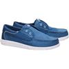 Scarpe Sneakers Casual UOMO Hey Dude Mocassini Wally cru stretch canvas Blu