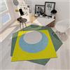 N\W NW Tappeto Grande,Semplicità Moderna Per La Casa,Ovale Irregolare,Tappeto Per Soggiorno,Tappeti Per Camera Da Letto,Tappeti Per Area,Tappeto Lavabile,Antiscivolo,Tappeti Piccoli 140 * 200CM