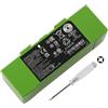 ANTIEE ABL-F Batteria Compatibile con iRobot Roomba i6 i4 Plus i4+ i3 i3+ 3150 i3152 e5 e6 J9+ i8 i8+ i8550 J7 J7+ J7 Plus J7550 J7150 i7 i7+ i7158 i7550 i755020 i7156 i7556 i7558 Series Vacuum Cleaner
