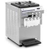 Royal Catering RCSI-18A Macchina per gelato soft 1350 W 16 l/h LED 3 gusti Macchina frozen yogurt Macchina per il gelato