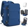 SZSYCN Zaino da Viaggio con Sottovuoto Ryanair 40x30x20 Sottovuoto con Pompa Borse da Cabina per Ryanair 40x20x25 Bagaglio a Mano Easyjet 45x36x20 Zaino Casual Borsa per Computer Portatile