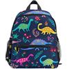 Mnsruu Dinosaurs - Zaino per bambini in età prescolare per bambini dai 2 ai 6 anni