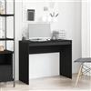 Generico Scrivania Rovere Nero 90x40x72 cm Legno ingegnerizzato,Mobili da Ufficio,Scrivanie-861984