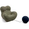 A ALFRESCOOL Divano Lazy, Divano a Compressione, Poltrona da Salotto, Divano Singolo, Un Must per Piccole Case, Simula l'Abbraccio della Mamma, per Soggiorno, Camera da Letto, Lounge, 118 * 102 * 93