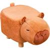 TYUKXJH Sgabello per bambini - Sedia comoda a forma di capibara in stile cartone animato, sgabello a forma di animale, per bambini, ragazzi e ragazze, panca per ingresso, soggiorno, casa e