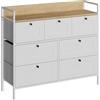 Vicco Cassettiera Belaro, Bianco 98 x 85 cm | con 7 cassetti, per riporre abiti e oggetti di uso quotidiano