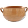 SICILIA BEDDA CAPACI Pentola Couscoussiera in Terracotta Artigianale Siciliana, 3 Opzioni Misura (1Unità) - Misura 3: Ø 27 cm (Circa)